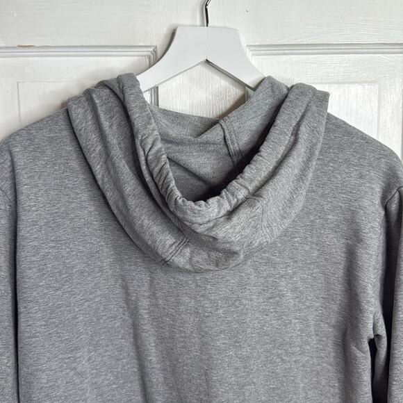 Garnet Hill Lazy Day Hooded 3/4 Sleeve Dress in Gray W1819 Sz M - Picture 12 of 12